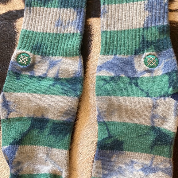 Tie dye Stance socks, size L. - Picture 2 of 5